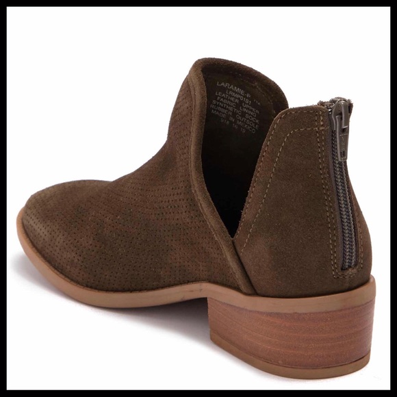 STEVE MADDEN ANKLE BOOTIES BLOCK HEEL BOOTS A3C - Picture 10 of 14